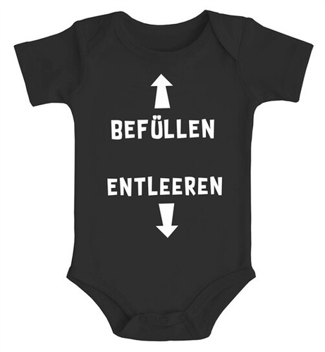 Baby body mit spruch - body,