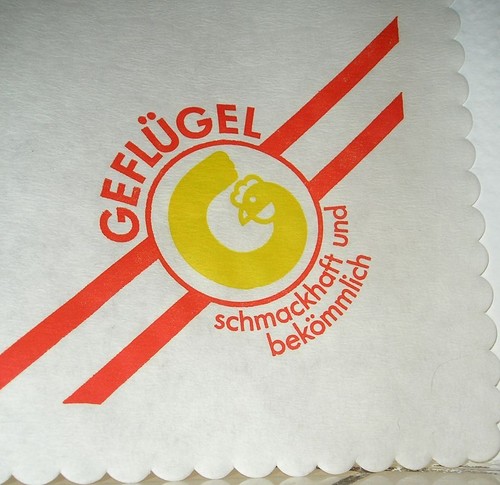 Servietten papier ddr broiler - servietten,