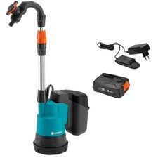 Gardena 14602-20 Akku-Regenfasspumpe 2000/2 18V P4A Ready-To-Use Set