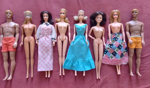 Vintage alte barbie - barbie, lot