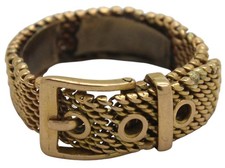 ? 750er Gold Ring Gürtel Optik - 18k Bruchgold Bastlerschmuck Italien - 6,07g