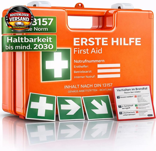 Erste hilfe koffer notfallset - hilfe,