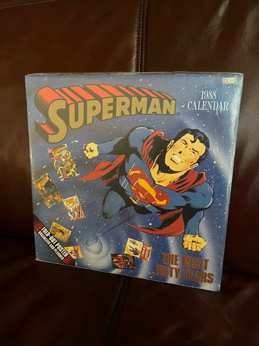 Superman kalender 1988 - superman,