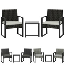 Outsunny Rattan Bistroset, 3