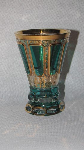 Glas vase kristallglas - ,
