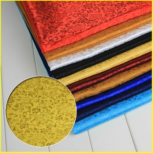Alte satin blumen stoff - alte,