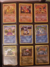 Pokemon 1999 Karten 151 Stück Base Set 1. Edition Oldschool Glurak, Turtok, Mew