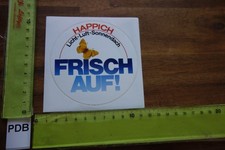 Alter Aufkleber Auto Werkstatt Zubehör Licht-Luft-Sonnendach HAPPICH