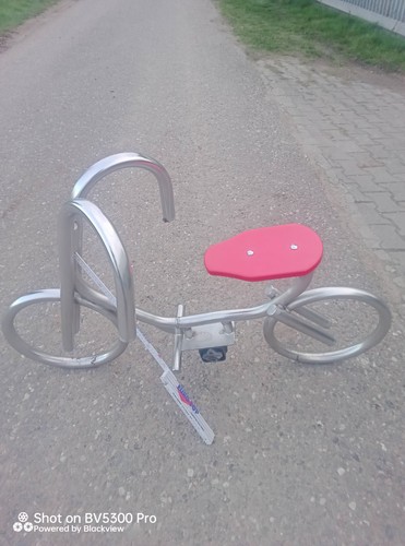 Fahrrad federwippe spielplatz - fahrrad,