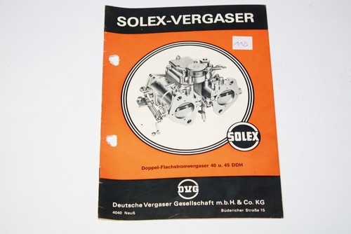 Solex 40ddh 45ddh - /,