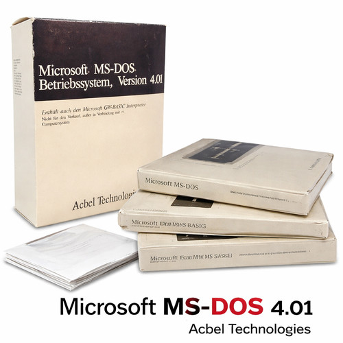 Microsoft dos 01 acbel - microsoft, ms-dos