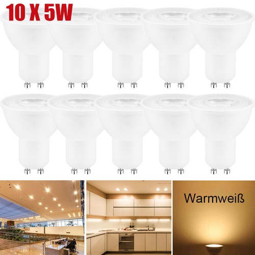 10x led gu10 - 10x,