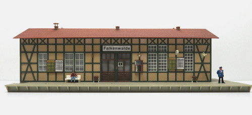 Bahnhof falkenwalde gebautes - bahnhof,