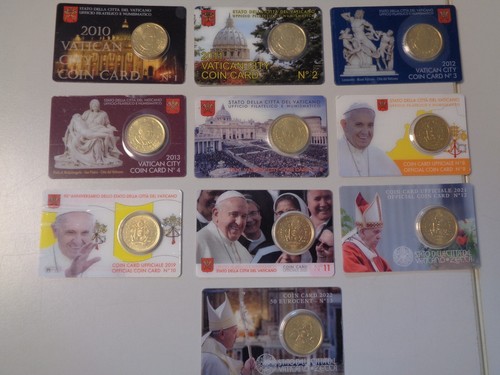 Vatikan 2010 coincard - ab,