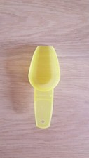 Tupperware kleine Schaufel, Schäufelchen, Mehlschaufel, Gelb, Neu, Rar, Rarität