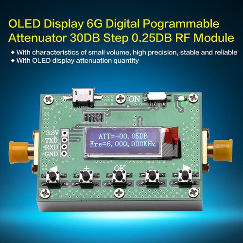 6ghz digital attenuator - 6ghz, rf