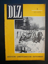 DLZ Zeitschrift  Fendt Deutz Same Hanomag Traktor Claas Matador Fahr Mähdrescher