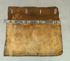 Alte Ledertasche, Geldtasche
