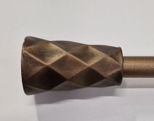 Gardinenstange antik gold matt