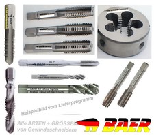 Gewindebohrer BAER HSSG M2 - M24 Maschinengewindebohrer oder Handgewindebohrer