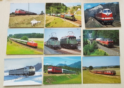 Eisenbahn postkarten bilder - eisenbahn,