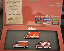 Feuerwehr / Rettungswagen Limitierte Sonderedition Schuco Modellauto 1/87