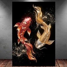 LEINWAND BILD ER XXL KOI