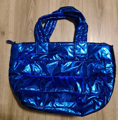 Metallic blau puffer - xl,