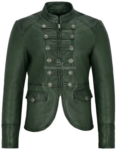 Damen lederjacke grün - lederjacke, victory