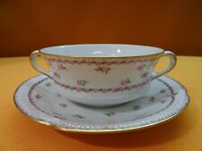 Royal Limoges GILDA Suppentasse mit Untertasse 300 ml
