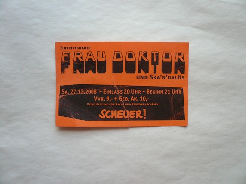 Frau doktor - frau, (ska