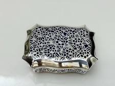 Meissen porzellan dose silver - meissen,porzellan, dose,silver