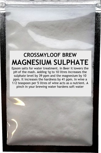Magnesiumsulfat hausbrau - -, hausbrau-