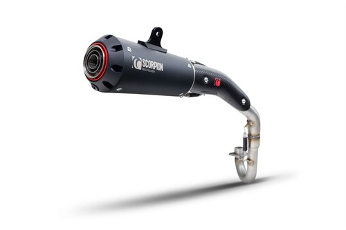 Scorpion auspuff red power - red,