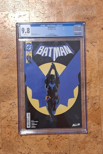 Batman cgc 8 friction - #1, 9.8