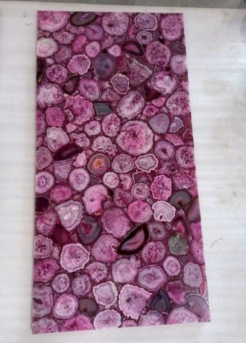 Pink achat beistelltisch top - achat,