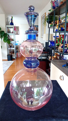 Große glas karaffe - glas,