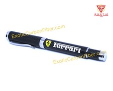 Ferrari Scuderia Logo Carbon