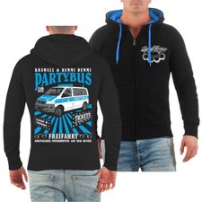 Männer Kapuzenjacke Partybus