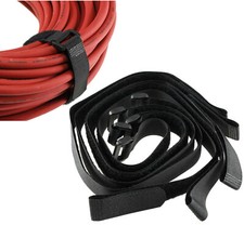 5er Set Klettband Klettkabelbinder Klettbänder Kabelbinder Schlaufenband mit Öse