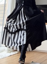 Ausgefallener langer Rock in