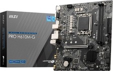 MSI PRO H610M-G Mainboard Intel Sockel 1700 Intel H610 USB 3.1 M.2 DDR5