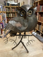 Eule aus Metall