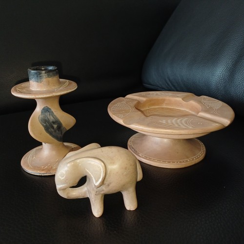 Speckstein set aus kenia - speckstein-set,