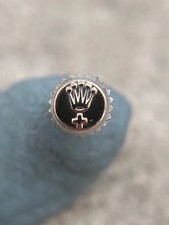 #1665 ORIGINAL ROLEX 5,3mm BREVETE KRONE & TUBUS CROWN TUBE STAHL OYSTER 6202