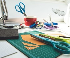 Kinderschere Soft-Touch - Linkshänderschere - Bastelschere - Papierschere