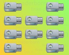 10 x Gabelkopf 4x8 M4 links -