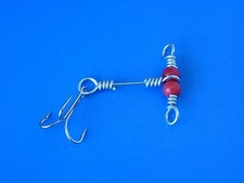 Drop Shot Zwischenmontage Angeln mit Drilling - Hecht Zander - Köder