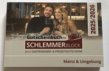 Gutscheinbuch Schlemmerblock 2025/2026  NEU Mainz & Umgebung