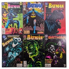 Batman Comic Book Lot 509 514